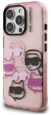 Produktbild von Karl Lagerfeld Iphone 16 Pro Handyhülle Rosa  Rosa One Size