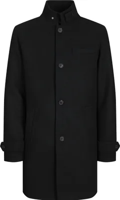 Produktbild von Jack & Jones Wintermantel Herren JJEMELTON WOOL BLEND COAT SN schwarz M