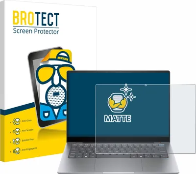 Produktbild von BROTECT Schutzfolie für HP OmniBook X AI 14 Displayschutz Displayschutzfolie Folie Matt Entspiegelungsfolie
