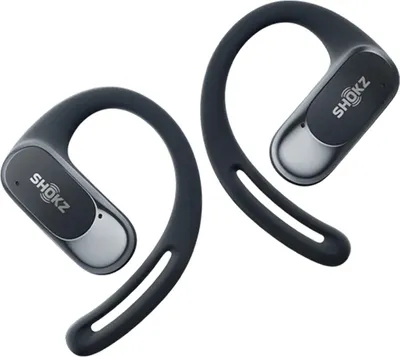Zdjęcie produktu dla SHOKZ OpenFit Air Black słuchawki open-ear Bluetooth 5.2 DirectPitch™ OpenBass Air IP54 bezprzewodowe USB-C muzyka i rozmowy