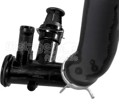 Image de METZGER Tuyau de refroidissement Tuyau d'eau pour OPEL GRANDLAND X (A18) 2421683