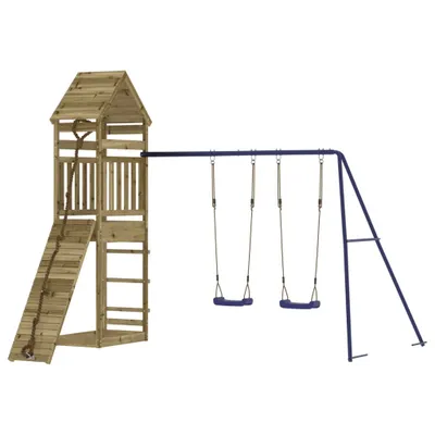Produktbild von vidaXL Spielturm Imprägniertes Kiefernholz
