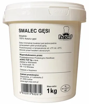 Produktbild von Gänseschmalz 1kg - Agro-Top