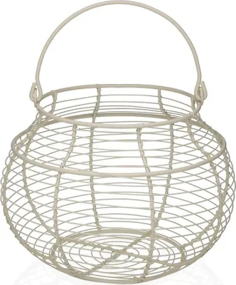 Produktbild von Eierbehälter Versa Weiß Metall Stahl 23 X 17,5 X 23 CM