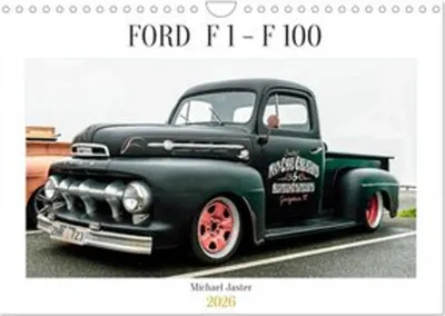 Obrázek produktu pro FORD F 1 - F 100 (Nástěnný kalendář 2026 DIN A4 na šířku), měsíční kalendář CALVENDO