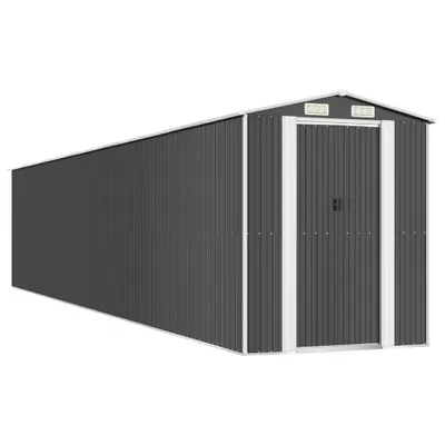 Produktbild von vidaXL Geräteschuppen Anthrazit 192x1021x223 cm Verzinkter Stahl