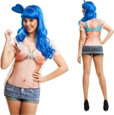 Zdjęcie produktu dla Przebranie dla dorosłych My Other Me Katy Perry T-Shirt - L