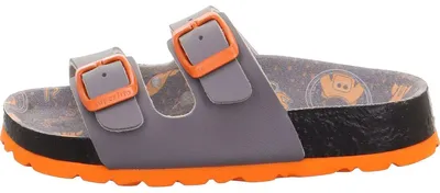 Produktbild von Superfit Kinder Pantolette Fussbettpantoffel Grau 40