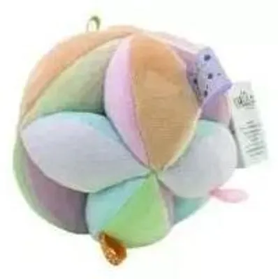 Image de Balle en peluche aux couleurs pastel, 11 cm - Tulilo