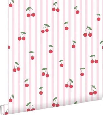 Produktbild von ESTAhome Tapete Kirschen Hellrosa 50 x 900 cm