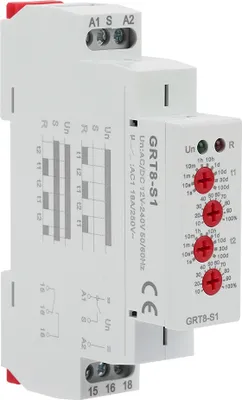 Obrázek produktu pro GRT8-S1 Mini asymetrický časovač cyklu ON/OFF Opakovací časové relé AC/DC12-240V