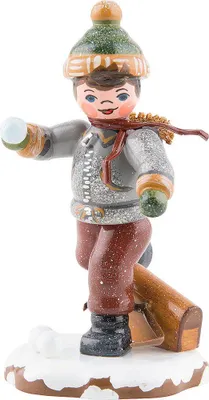 Produktbild von Winterkinder Schuljunge (7cm) von Hubrig Volkskunst