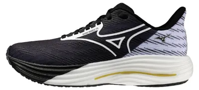 Immagine prodotto di MIZUNO WAVE RIDER 29, scarpe da corsa, colore nero/bianco/oro, taglia 41
