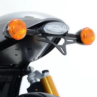 Obrázok produktu pre Držiak evidenčného čísla, TRIUMPH Thruxton 1200,1200 R, čierny