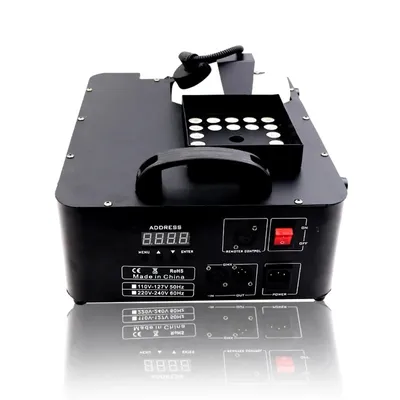 Obrázok produktu pre 1500W hmlový stroj, vysoký výkon hmly, rýchly čas zahrievania, RGB LED efekty,