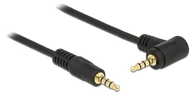 Obrázok produktu pre DeLOCK 84740, 3.5mm, Samec, 3.5mm, Samec, 2 m, Čierna