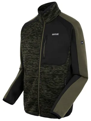 Produktbild von Regatta Fleecejacke Herren Oakar , Größe:L, Farbe:Oliv