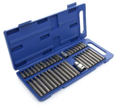 Produktbild von TAGRED Schrauberbit-Satz TA1204 Chrom-Vanadium-Stahl