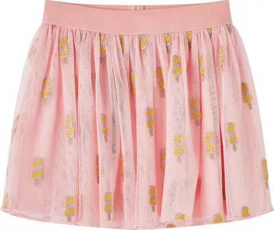 Image de Jupe avec tulle pour enfants rose clair 116