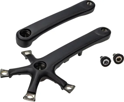 Produktbild von SR SUNTOUR Alu Kurbel Arm 175 mm 4-Kant links rechts schwarz