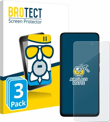 Produktbild von 3x BROTECT Entspiegelungs Schutzglas für Xiaomi Redmi Note 14 4G Schutzfolie Panzer Folie Glas Display Schutz matt