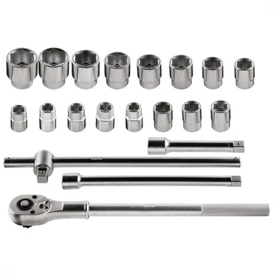 Obrázek produktu pro NEO TOOLS 3/4" nástrčné klíče, sada 21 kusů.