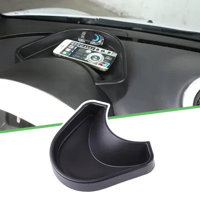 Produktbild von Armaturenbrett-Aufbewahrungsbox für Smart 453 Fortwo Forfour 2016-2021 ABS Konsole Organizer
