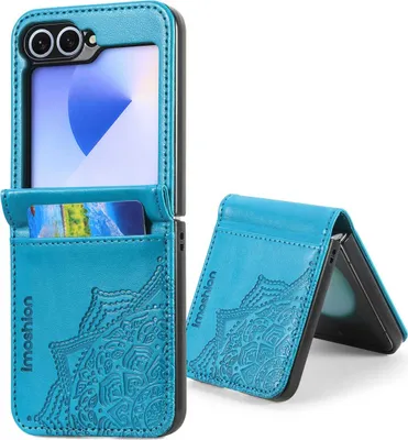 Produktbild von imoshion Mandala Klapphülle Samsung Galaxy Z Flip 6 - Türkis