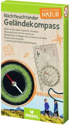Produktbild von MOSES Nachtleuchtender Geländekompass Kompass