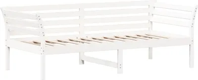 Obrázek produktu pro Válenda bez matrace bílá 100 x 200 cm masivní borovice