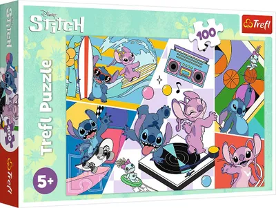 Produktbild von Trefl Puzzle mit 100 Puzzleteilen, Größe 41 x 27,5 cm