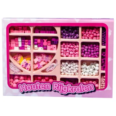Image de Set de perles en bois 825 pcs.
