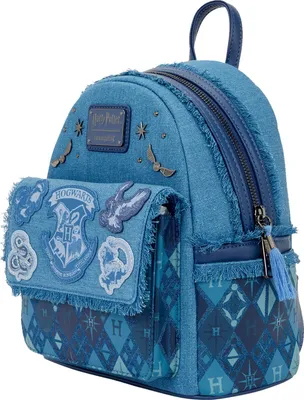 Produktbild von Warner Bros by Loungefly Mini Rucksack Denim Harry Potter