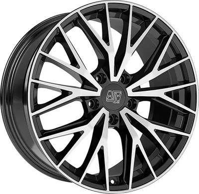 Produktbild von Alufelge Msw Msw 44 8.5X20 5X108 Et 40 Gloss Black Full Polished