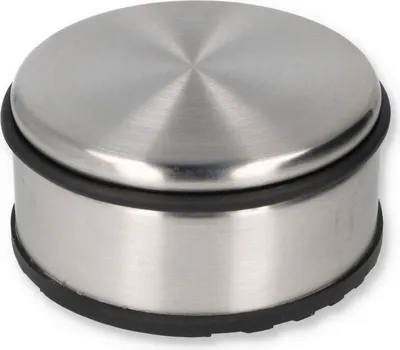 Produktbild von IWALUO  4x Türstopper Boden schwer aus Edelstahl Silber Neu