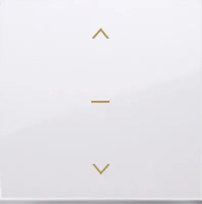 Image de Bascules pour interrupteur individuel de stores à trois positions 1-0-2 blanc Contact Simon DKZW1K/11