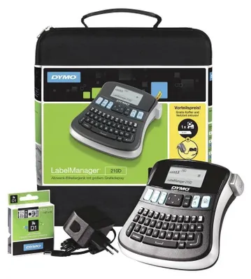 Produktbild von DYMO LabelManager 210D+ im praktischen Koffer QWERTY