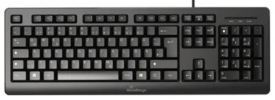 Image de MEDIARANGE MROS109 - Clavier - USB - QWERTZ