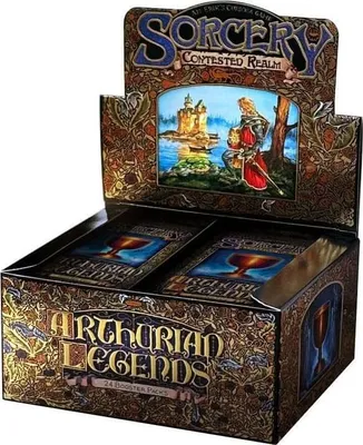 Image de Sorcery : Contested Realm - Jeu de cartes à collectionner « Légendes arthuriennes » - Présentoir de boosters (24) - anglais