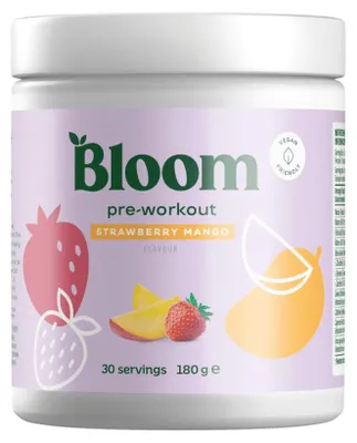 Produktbild von Bloom Pre-Workout (30 serv) Strawberry Mango - Pre-Workout - Pre-Workout Booster