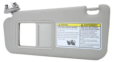 Productafbeelding van Zonneklep Grijs - Zonneklep Auto - Zonneklep Links - Geschikt voor RAV4 2006-2009 - ABS Materiaal - 100% Gloednieuw