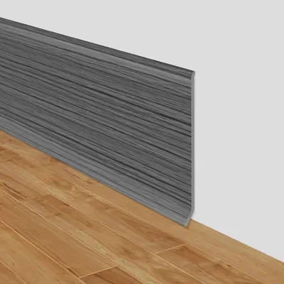 Obrázek produktu pro Samolepicí lišty - Tmavě šedá kresba dřeva - 10 cm x 18 m