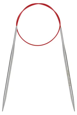 Productafbeelding van Breinaald - 4,0 mm dikte en 60 cm lengte - Roestvrij staal met flexibele kabel, geschikt voor sokken, truien, handschoenen en sjaals