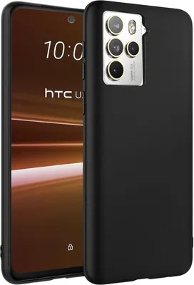 Produktbild von Conie TPU Schutzhülle für HTC U23 Pro Tasche Case Cover Bumper Silikon Hülle in Schwarz matt