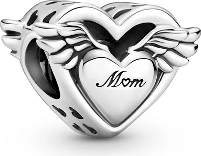 Produktbild von Pandora Angel Wings & Mum Charm 799367C00 Přívěsek