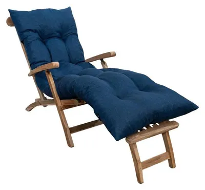 Immagine prodotto di Cuscino per chaise longue BANANAIR 185 x 60 x 15 cm blu notte