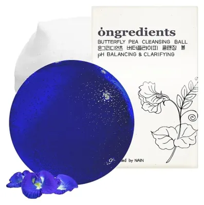 Produktbild von Butterfly Pea Cleansing Ball Gesichtsreinigungsball 110g