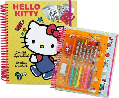 Image de Carnet à spirales créatif Hello Kitty