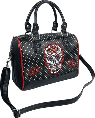 Produktbild von Banned Alternative Handtasche Damen Dia De Muertos multicolor Standard