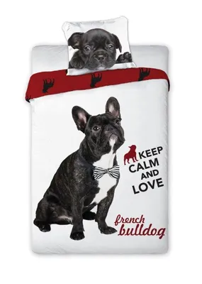 Image de Linge de lit, linge de lit en coton pour les enfants et les adolescents 160x200 chien